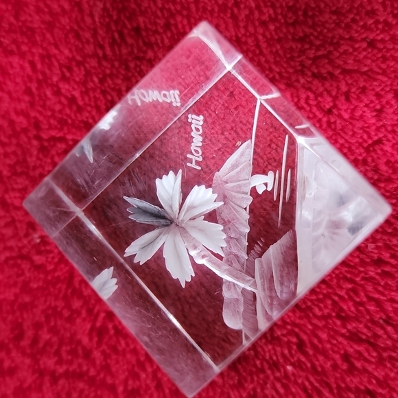 3 piece of 3D Glass paper weights Display. - Picture 5 of 10